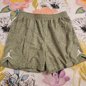 NWT Jordan Ladies Diamond Shorts with Lace Overlay